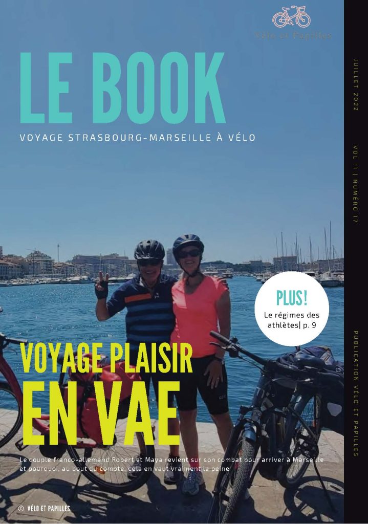 the book strasbourg-marseille à vélo 2022