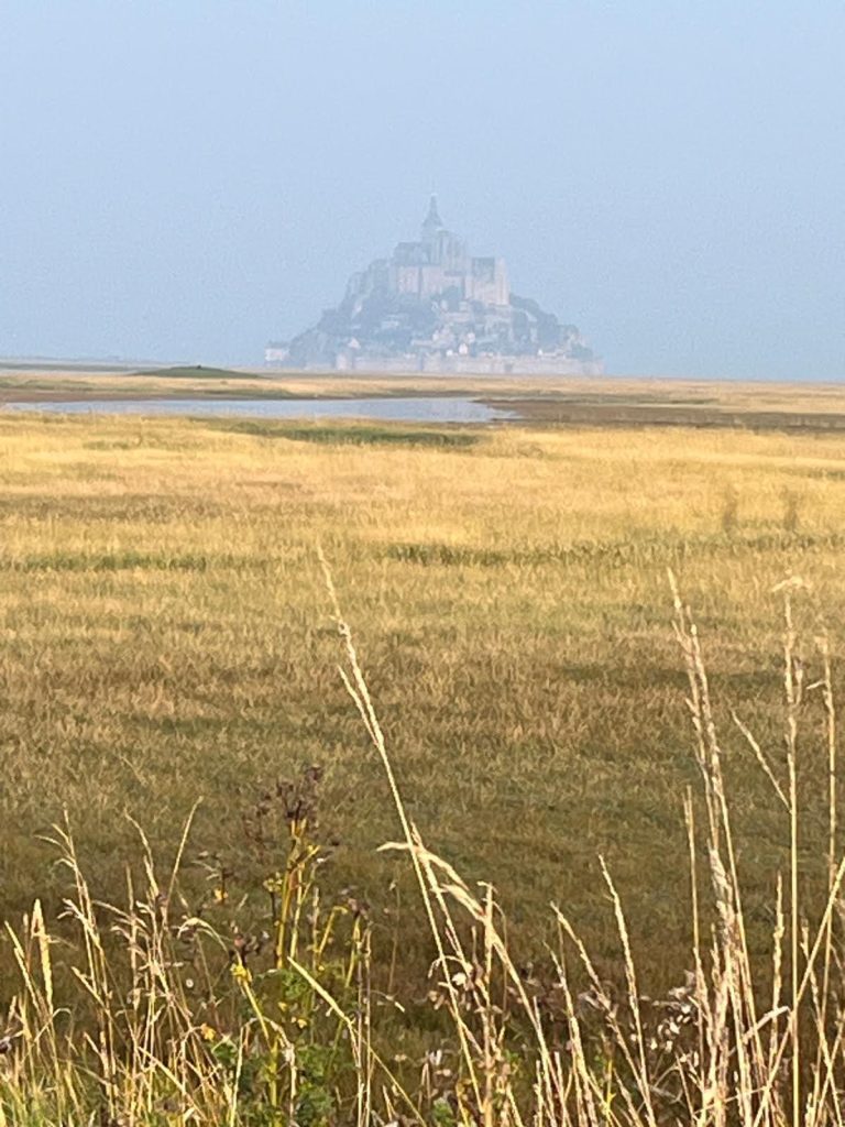 Le Mont St-Michel approche