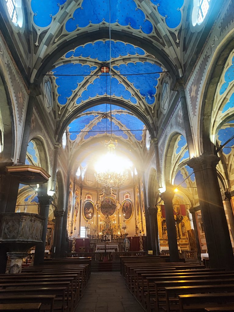 Des peintures sublimes dans la collégiales