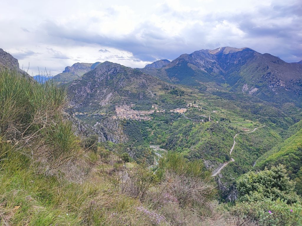 Saorge vu d'encore pluis haut