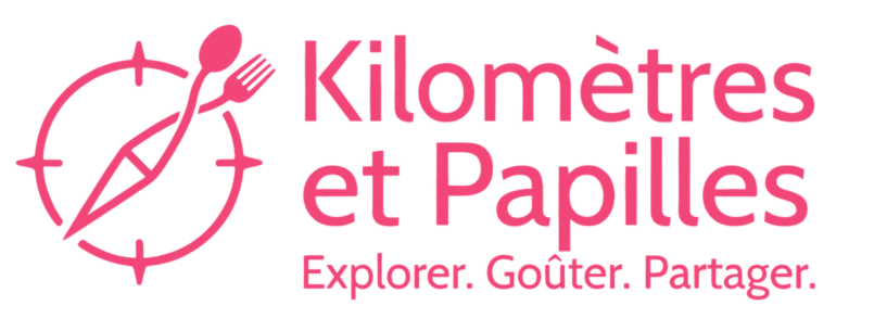 logo km avec baseline #f24578