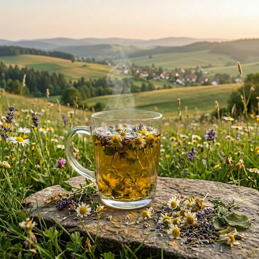 Au bout du pneu .... la tisane